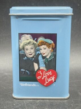 Vandor I Love Lucy Girlfriends Stay in Touch Collectible Retro Metal Tin Storage